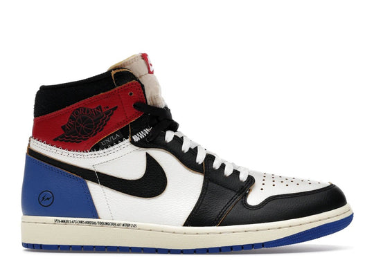 Jordan 1 Retro High OG SP Fragment x Union LA Varsity Red Sport Royal - Sneakers - Jawns on Fire Sneakers &amp; Shoes