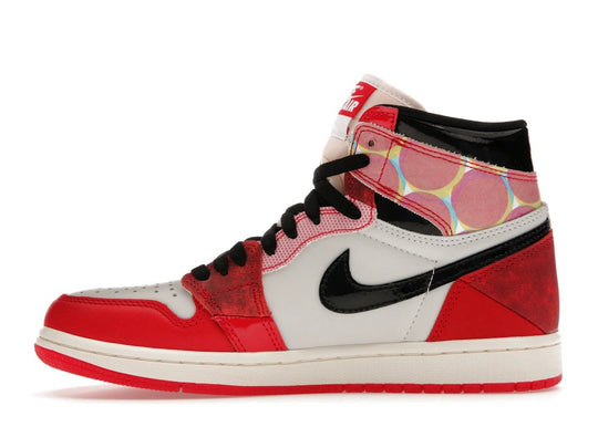 Jordan 1 Retro High OG Spider - Man Across the Spider - Verse - Sneakers - Jawns on Fire Sneakers & Shoes