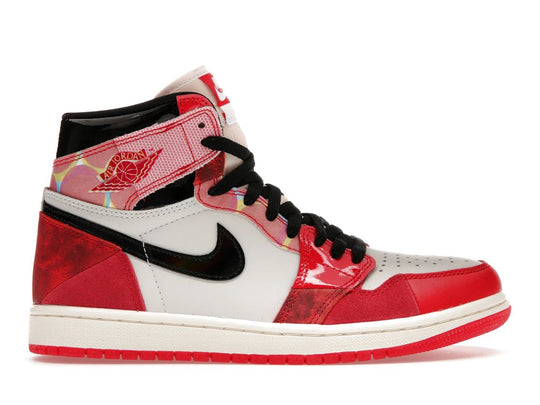 Jordan 1 Retro High OG Spider - Man Across the Spider - Verse - Sneakers - Jawns on Fire Sneakers & Shoes