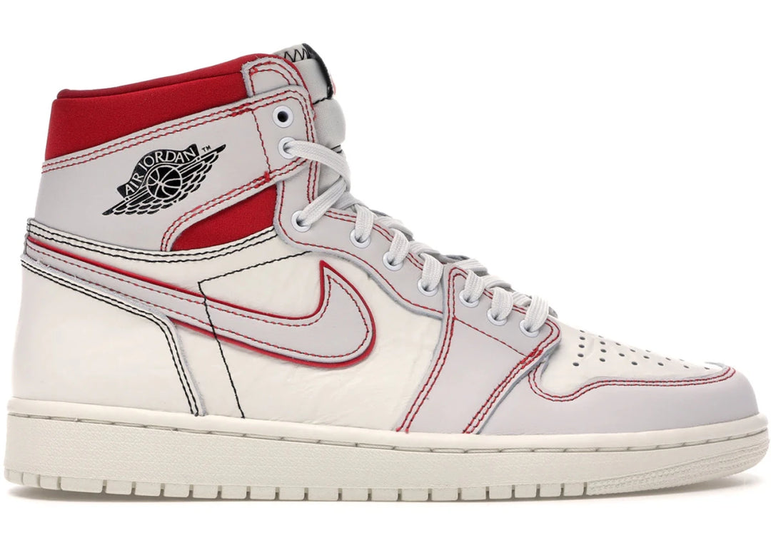 Jordan 1 Retro High Phantom Gym Red - Sneakers - Jawns on Fire Sneakers &amp; Shoes