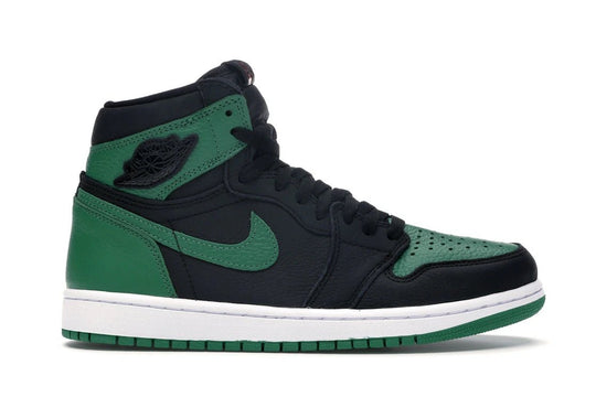 Jordan 1 Retro High Pine Green Black - Sneakers - Jawns on Fire Sneakers &amp; Shoes