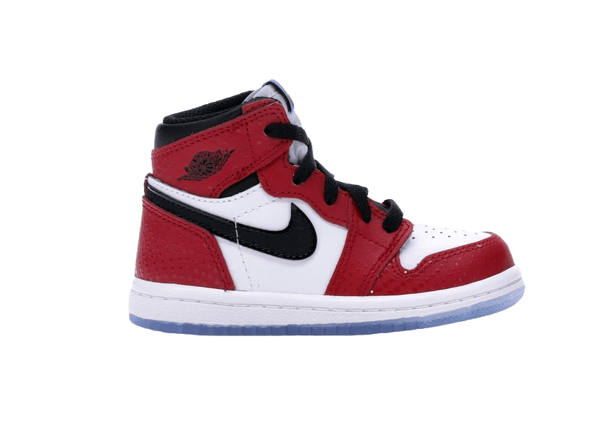 Jordan 1 Retro High Spider - Man Origin Story - Toddler - Sneakers - Jawns on Fire Sneakers & Shoes