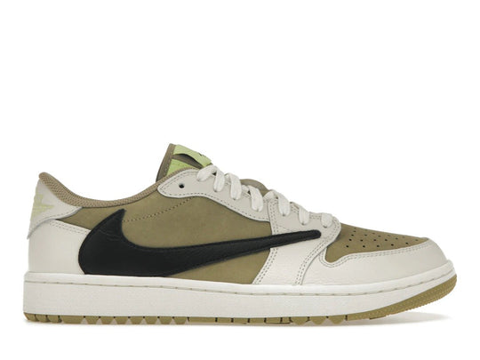 Jordan 1 Retro Low Golf Travis Scott Neutral Olive - Sneakers - Jawns on Fire Sneakers &amp; Shoes