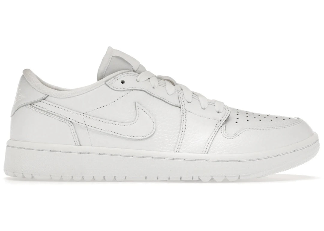 Jordan 1 Retro Low Golf Triple White - Sneakers - Jawns on Fire Sneakers &amp; Shoes