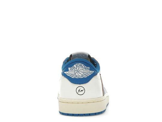 Jordan 1 Retro Low OG SP Fragment x Travis Scott Sail Military Blue - Sneakers - Jawns on Fire Sneakers & Shoes