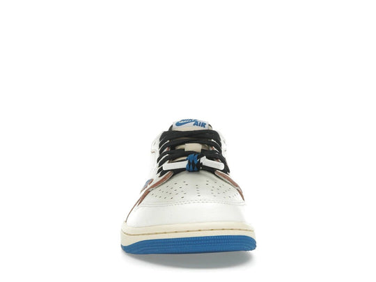 Jordan 1 Retro Low OG SP Fragment x Travis Scott Sail Military Blue - Sneakers - Jawns on Fire Sneakers &amp; Shoes