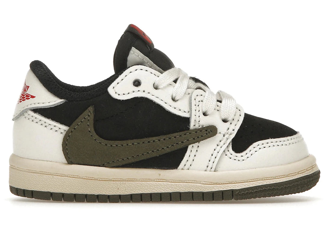 Jordan 1 Retro Low OG SP Travis Scott Olive (TD) - Sneakers - Jawns on Fire Sneakers & Shoes