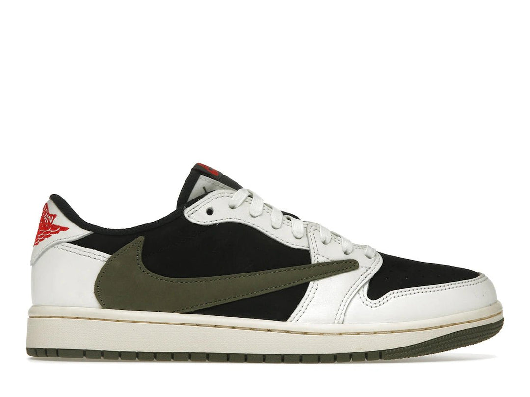 Jordan 1 Retro Low OG SP Travis Scott Olive (Women's) - Sneakers - Jawns on Fire Sneakers & Shoes