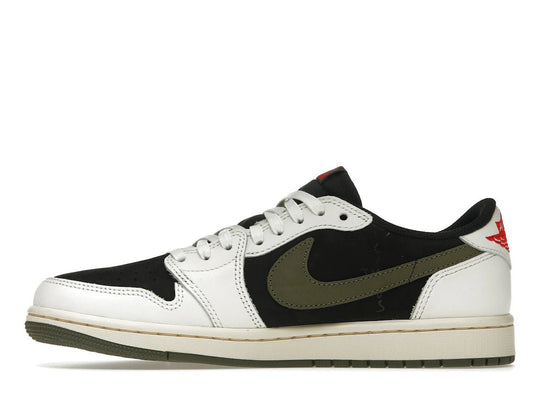 Jordan 1 Retro Low OG SP Travis Scott Olive (Women's) - Sneakers - Jawns on Fire Sneakers & Shoes