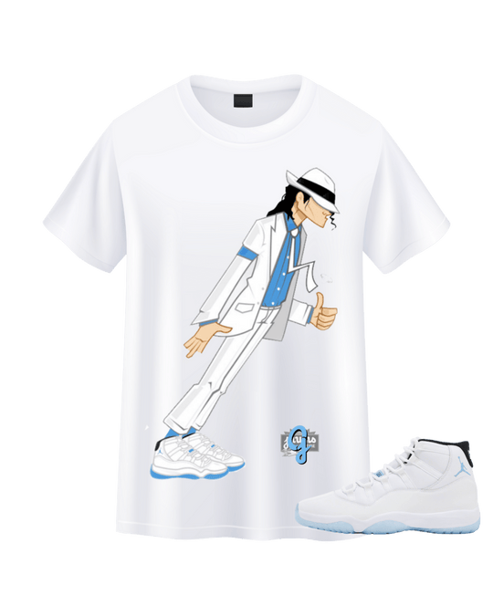 Jordan 11 Columbia MJ - Original Jawns - White T-Shirt - T-Shirt - Jawns on Fire Sneakers & Shoes
