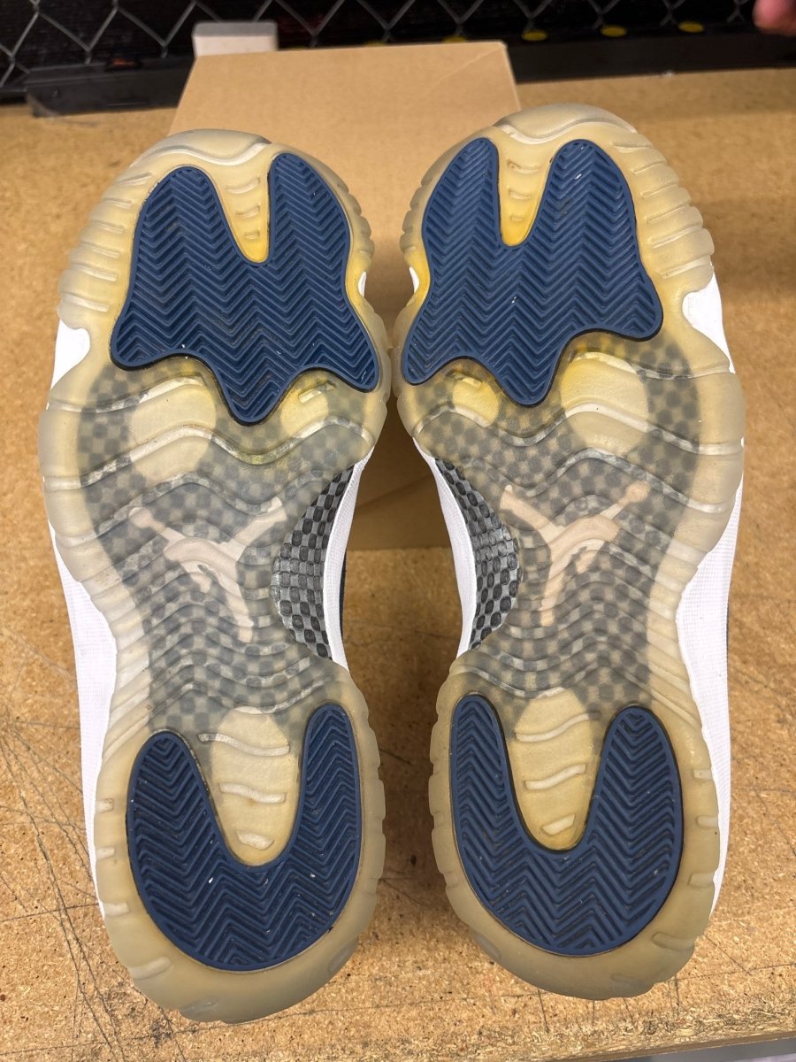 Jordan 11 Low Blue Snake Skin Men 11 Used No Box - Sneakers - Jawns on Fire Sneakers &amp; Shoes