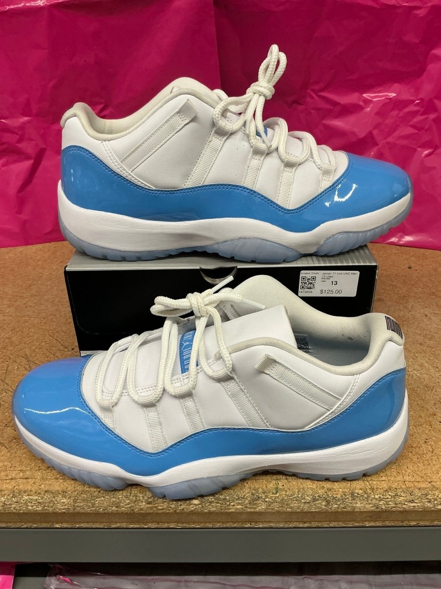 Jordan 11 Low UNC Men 13 Used - Sneakers - Jawns on Fire Sneakers &amp; Shoes
