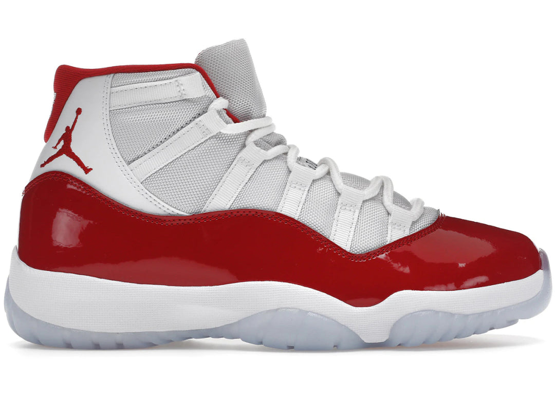 Jordan 11 Retro Cherry (2022) - Custom Cleat - Sneakers - Jawns on Fire Sneakers & Shoes