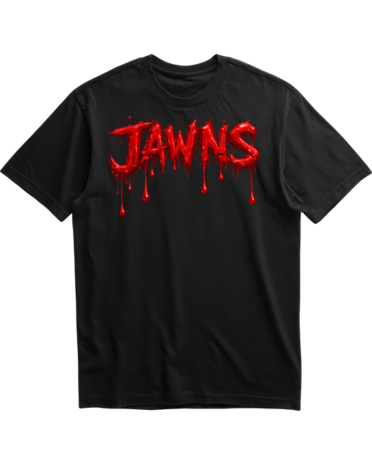 Jordan 12 Bloodline JAWNS Black T-Shirt - Only Jawns - T-Shirt - Jawns on Fire Sneakers & Shoes