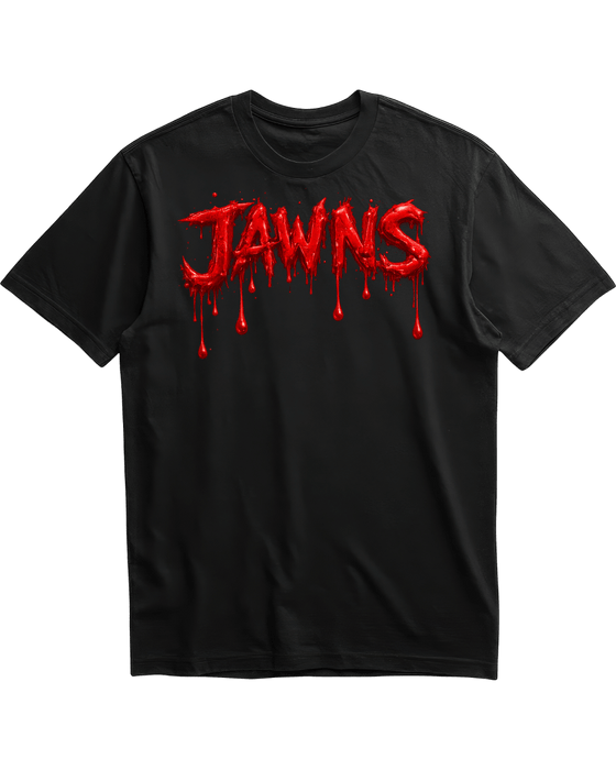 Jordan 12 Bloodline JAWNS Black T-Shirt - Only Jawns