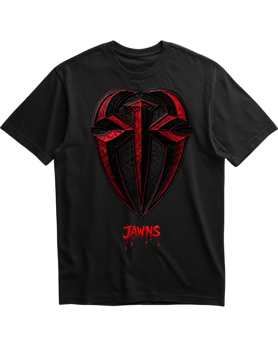 Jordan 12 Bloodline Roman Reigns Black T-Shirt - Only Jawns - T-Shirt - Jawns on Fire Sneakers & Shoes