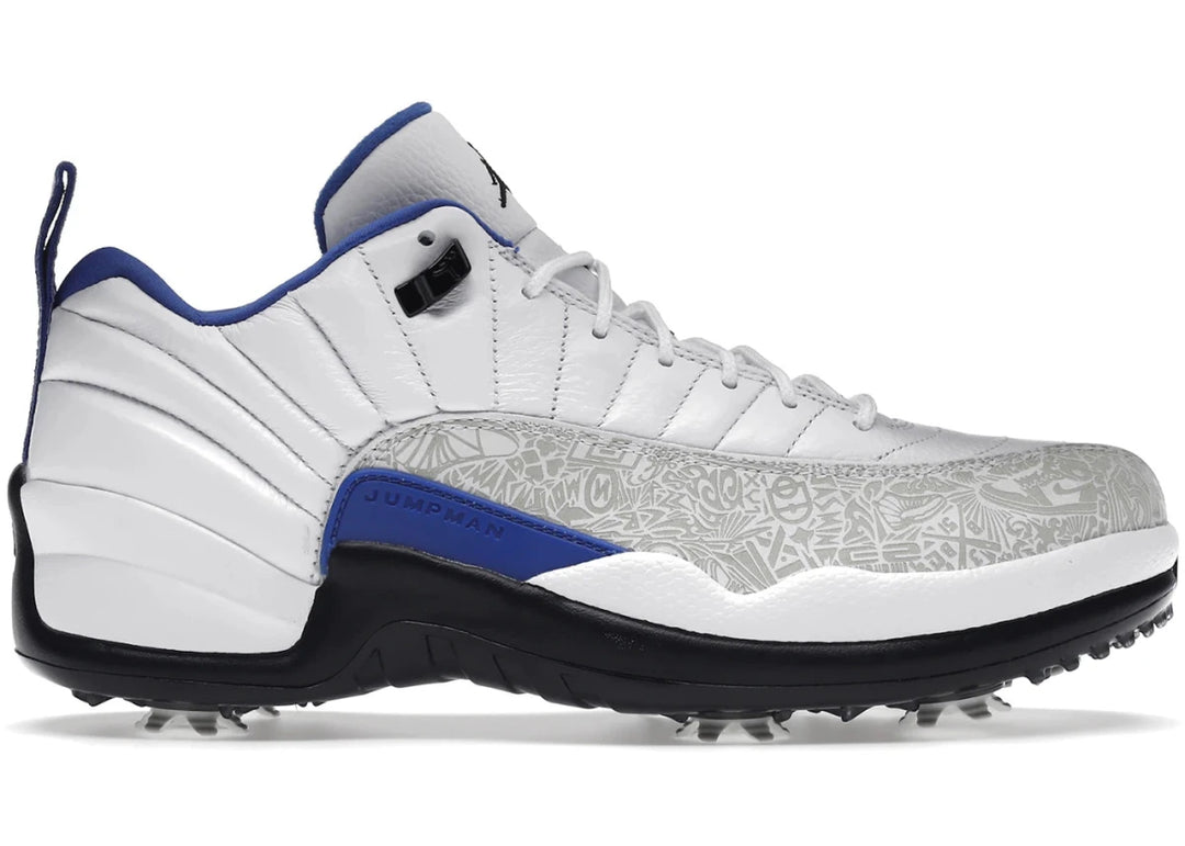 Jordan 12 Retro Low Golf NRG P22 Laser Game Royal - Sneakers - Jawns on Fire Sneakers &amp; Shoes