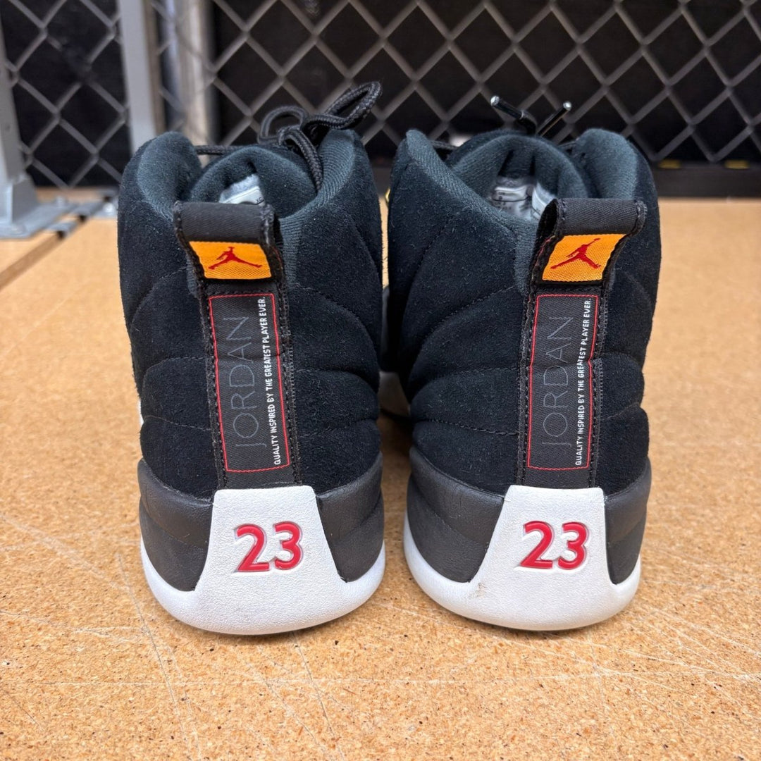 Jordan 12 Retro Reverse Taxi (Men 9) Used - Sneakers - Jawns on Fire Sneakers &amp; Shoes