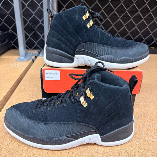 Jordan 12 Retro Reverse Taxi (Men 9) Used - Sneakers - Jawns on Fire Sneakers &amp; Shoes
