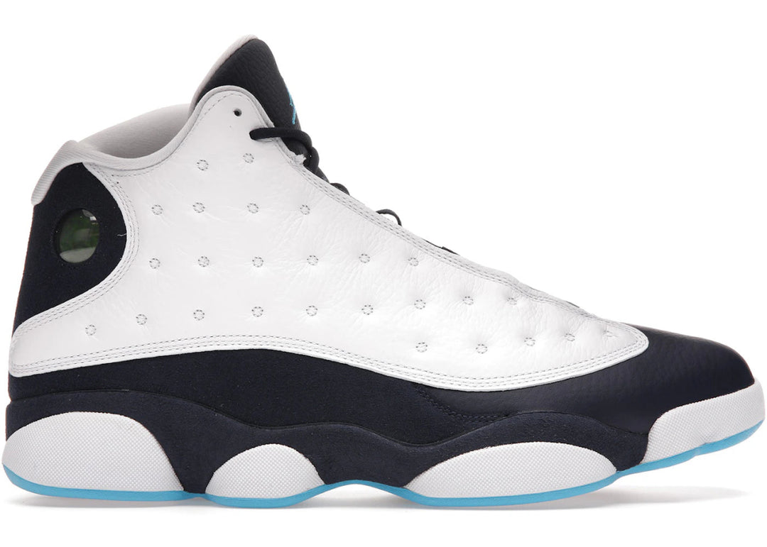 Jordan 13 Retro Obsidian Powder Blue White - Sneakers - Jawns on Fire Sneakers & Shoes