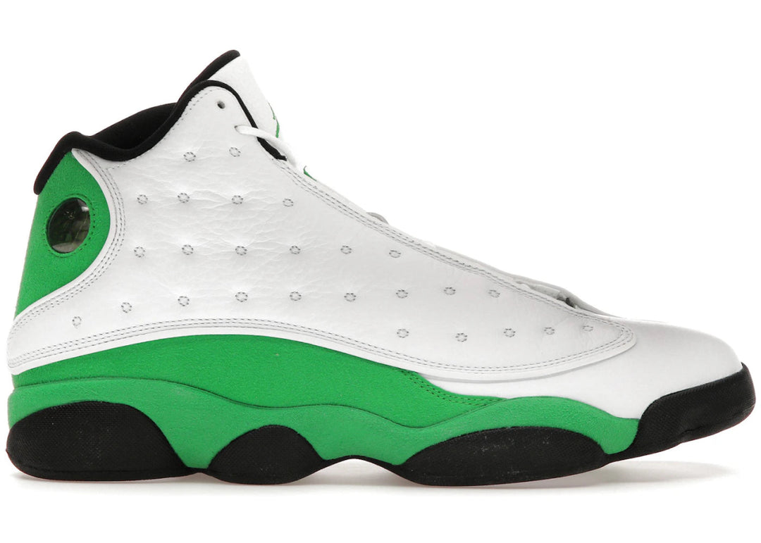 Jordan 13 Retro White Lucky Green - Sneakers - Jawns on Fire Sneakers & Shoes