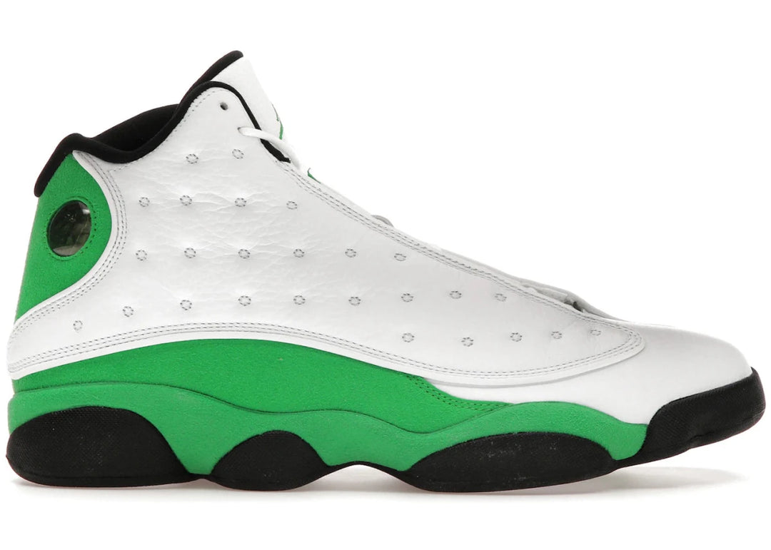Jordan 13 Retro White Lucky Green - Sneakers - Jawns on Fire Sneakers &amp; Shoes