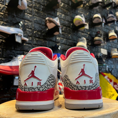 Jordan 3 Retro Cardinal Red - Gently Enjoyed (Used) Men 12 - Mid Sneaker - Jawns on Fire Sneakers & Streetwear