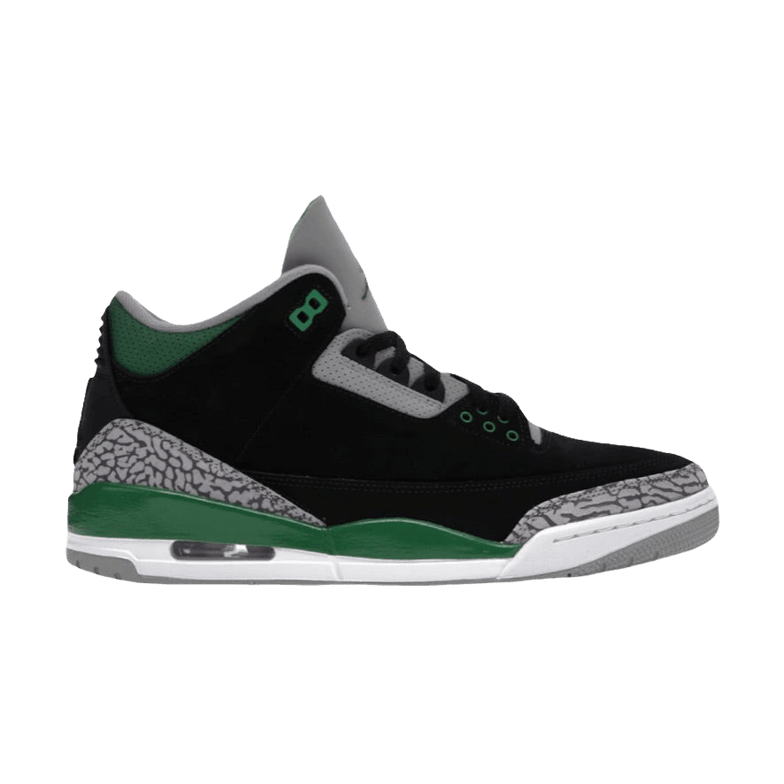 Jordan 3 Retro Pine Green - Grade School - Sneakers - Jawns on Fire Sneakers & Shoes