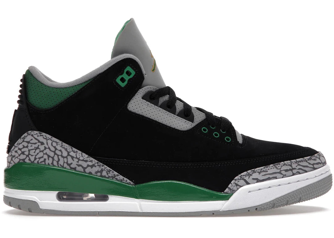 Jordan 3 Retro Pine Green - Sneakers - Jawns on Fire Sneakers & Shoes