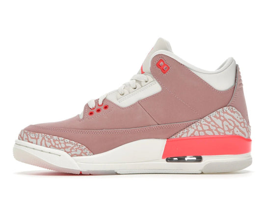 Jordan 3 Retro Rust Pink (Women's) - Sneakers - Jawns on Fire Sneakers & Shoes
