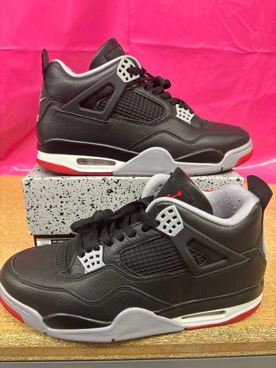 Jordan 4 Bred Reimagined Mens 11.5 Used - Sneakers - Jawns on Fire Sneakers &amp; Shoes