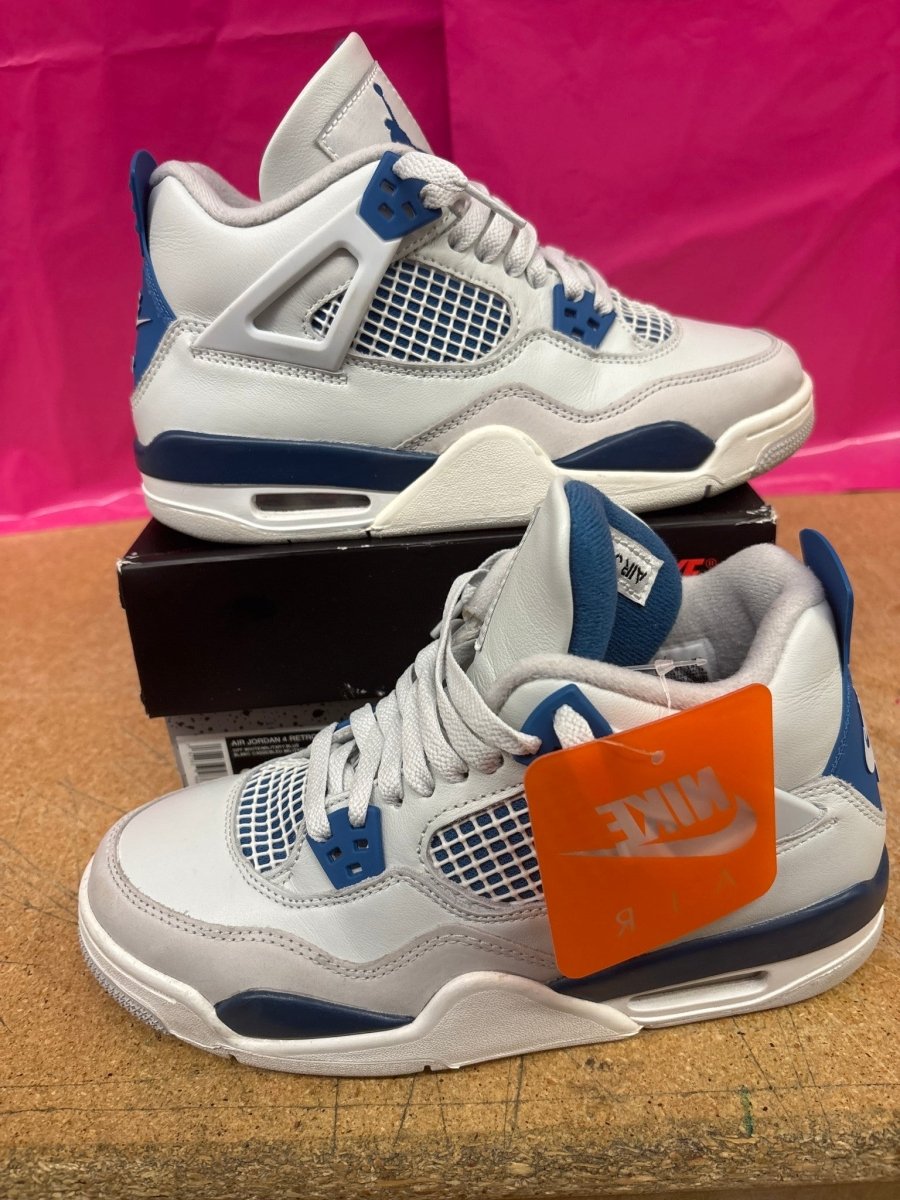 Jordan 4 Industrial Blue Gs 6 Used - Sneakers - Jawns on Fire Sneakers &amp; Shoes