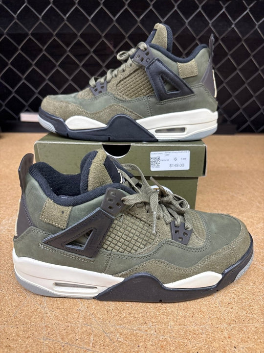 Jordan 4 Ivory Craft GS 6 Used - Sneakers - Jawns on Fire Sneakers &amp; Shoes