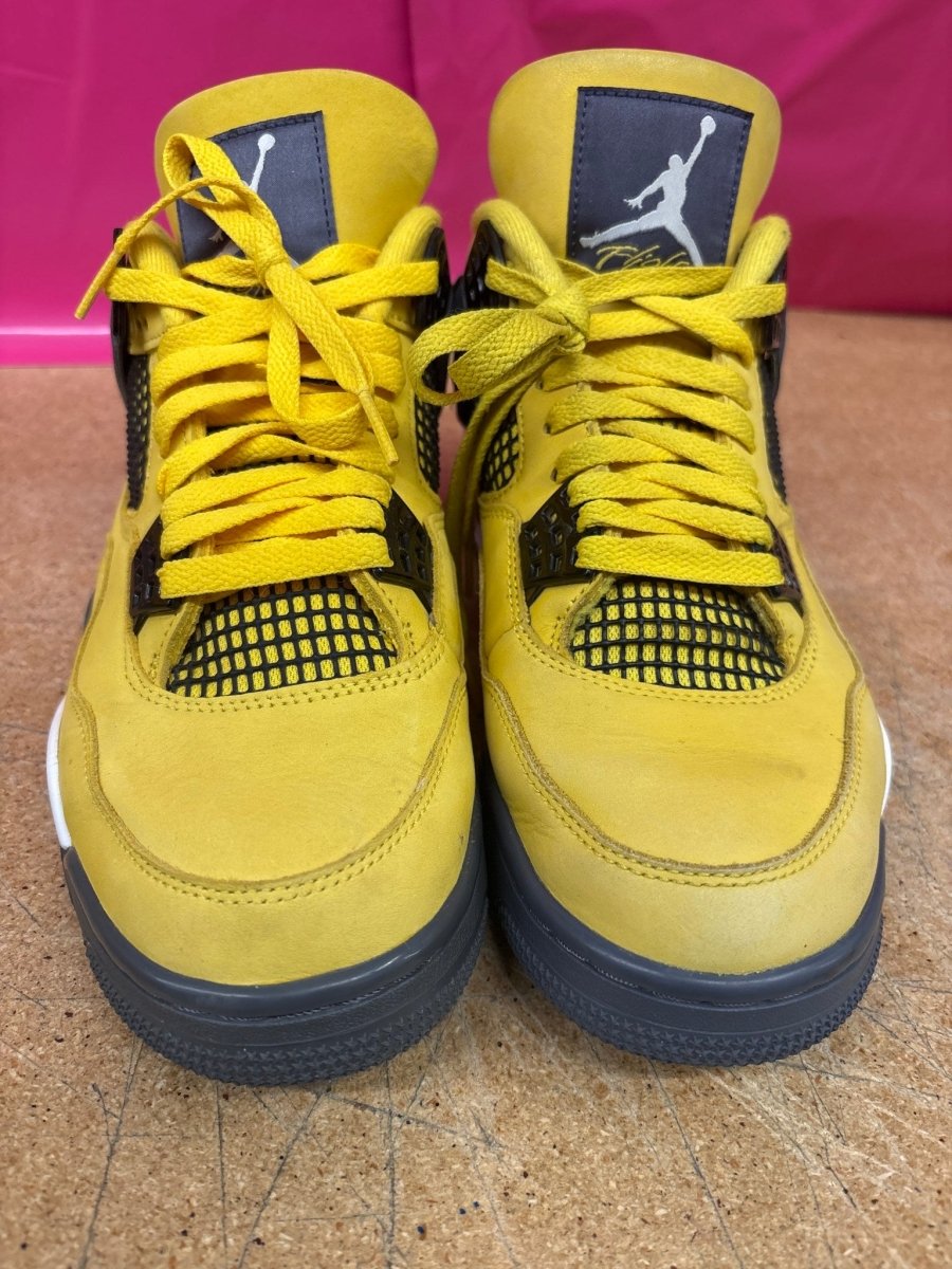 Jordan 4 Lightning Men 9 Used - Sneakers - Jawns on Fire Sneakers &amp; Shoes
