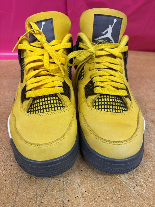 Jordan 4 Lightning Men 9 Used - Sneakers - Jawns on Fire Sneakers &amp; Shoes