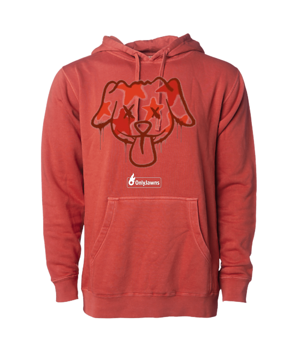 Jordan Nigel Crazy Puppy Original Jawns Rust Hoodie