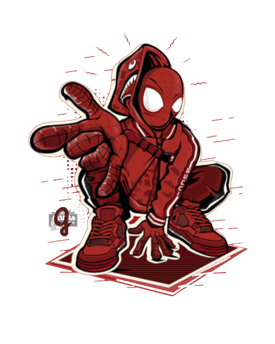 Jordan 4 Nigel Sylvester Spiderman - Original Jawns - White T-Shirt - T-Shirt - Jawns on Fire Sneakers & Shoes