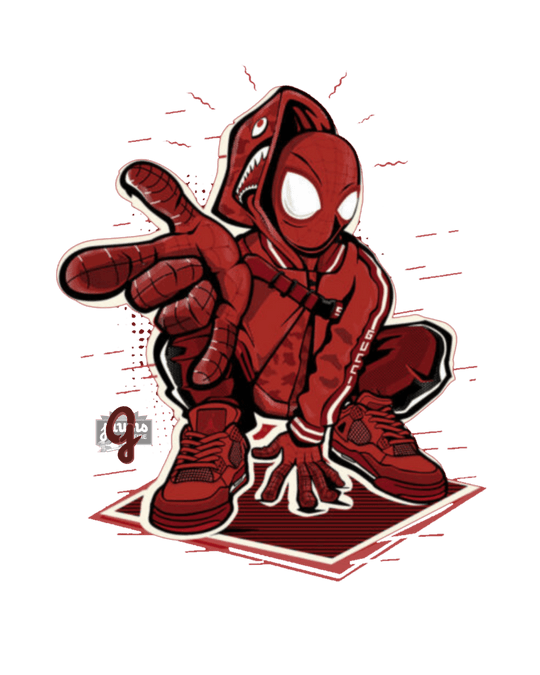 Jordan 4 Nigel Sylvester Spiderman - Original Jawns - White T-Shirt - T-Shirt - Jawns on Fire Sneakers & Shoes