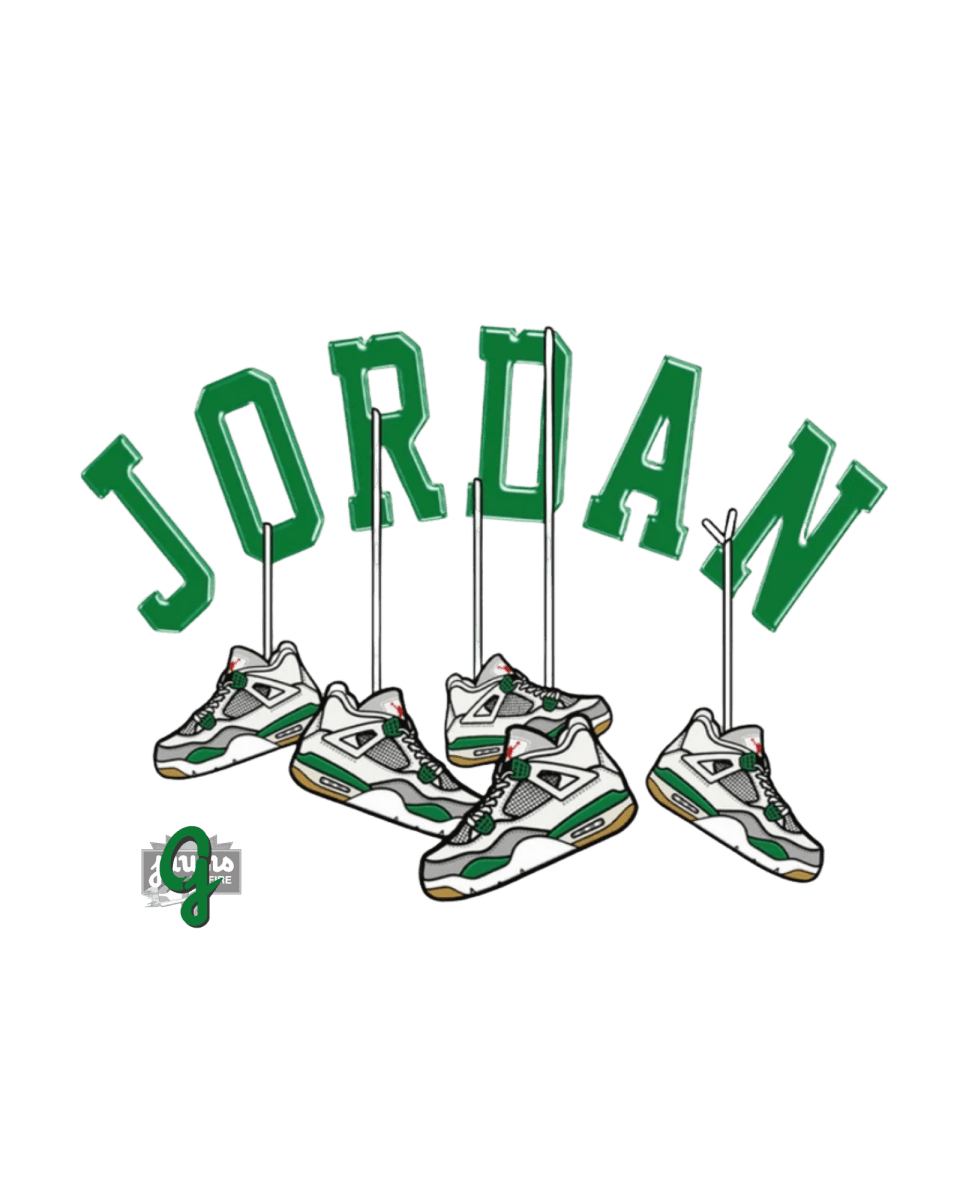 Jordan 4 Pine Green - Original Jawns - White T-Shirt - T-Shirt - Jawns on Fire Sneakers & Shoes