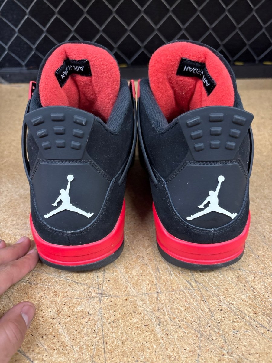 Jordan 4 Red Thunder Mens 12 Used - Sneakers - Jawns on Fire Sneakers &amp; Shoes