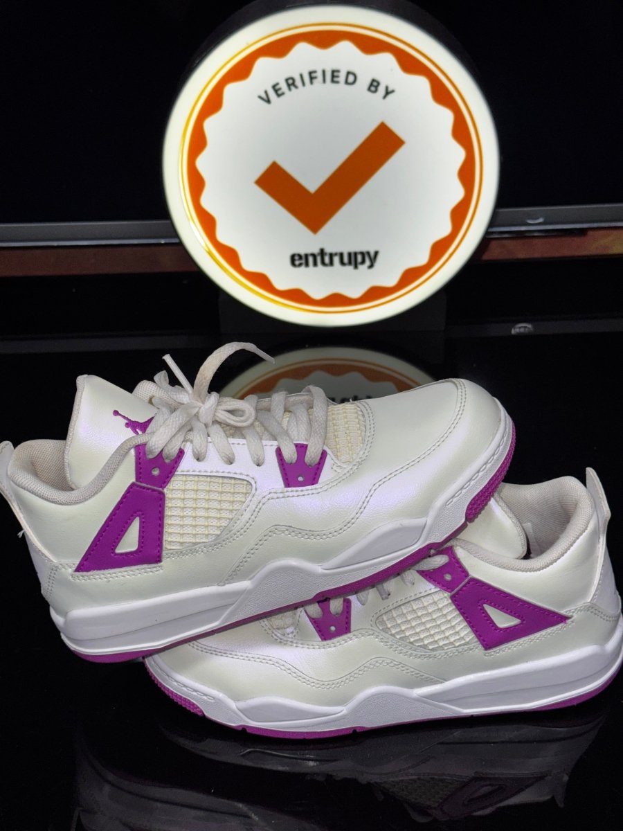 Jordan 4 Retro Hyper Violet (PS) - Sneakers - Jawns on Fire Sneakers & Shoes