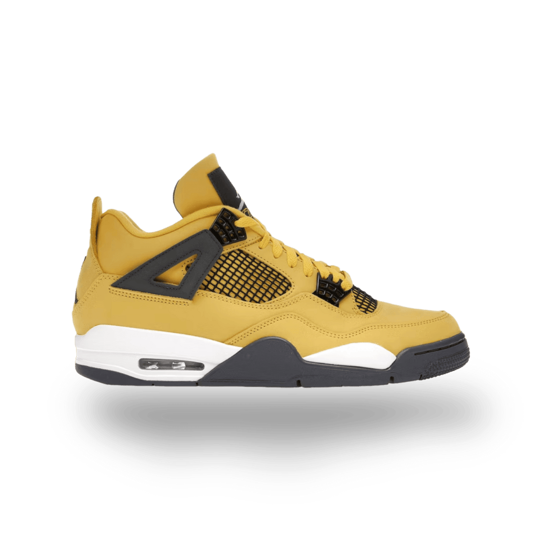 Jordan 4 Retro Lightning (2021) - Grade School - Sneakers - Jawns on Fire Sneakers & Shoes