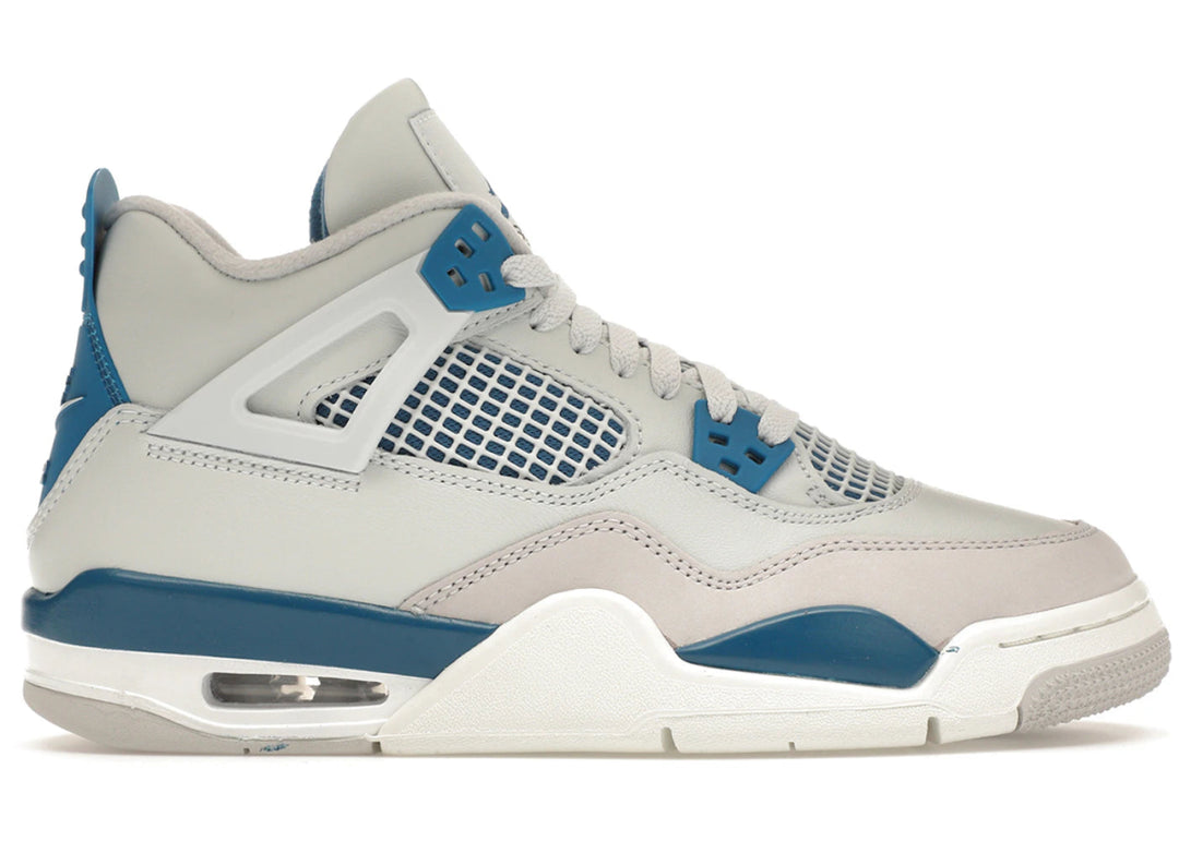 Jordan 4 Retro Military Blue (2024) (GS) - Sneakers - Jawns on Fire Sneakers & Shoes