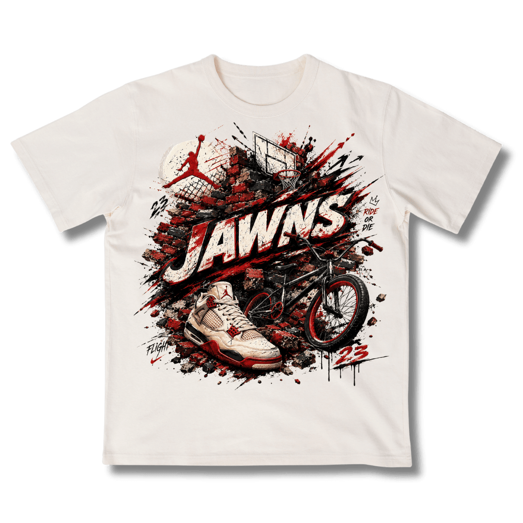 Jordan 4 Retro Nigel Sylvester Brick After Brick Only Jawns Graphic T-Shirt - T-Shirt - Jawns on Fire Sneakers & Shoes