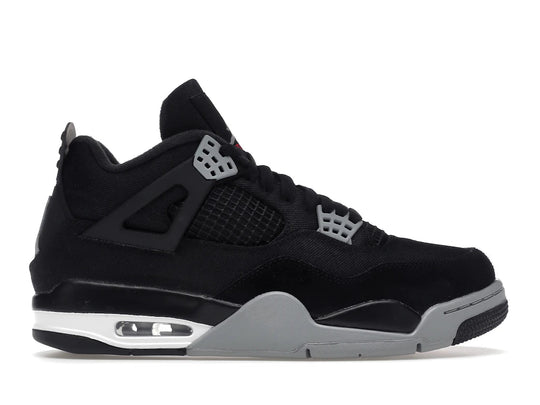 Jordan 4 Retro SE Black Canvas - Sneakers - Jawns on Fire Sneakers & Shoes