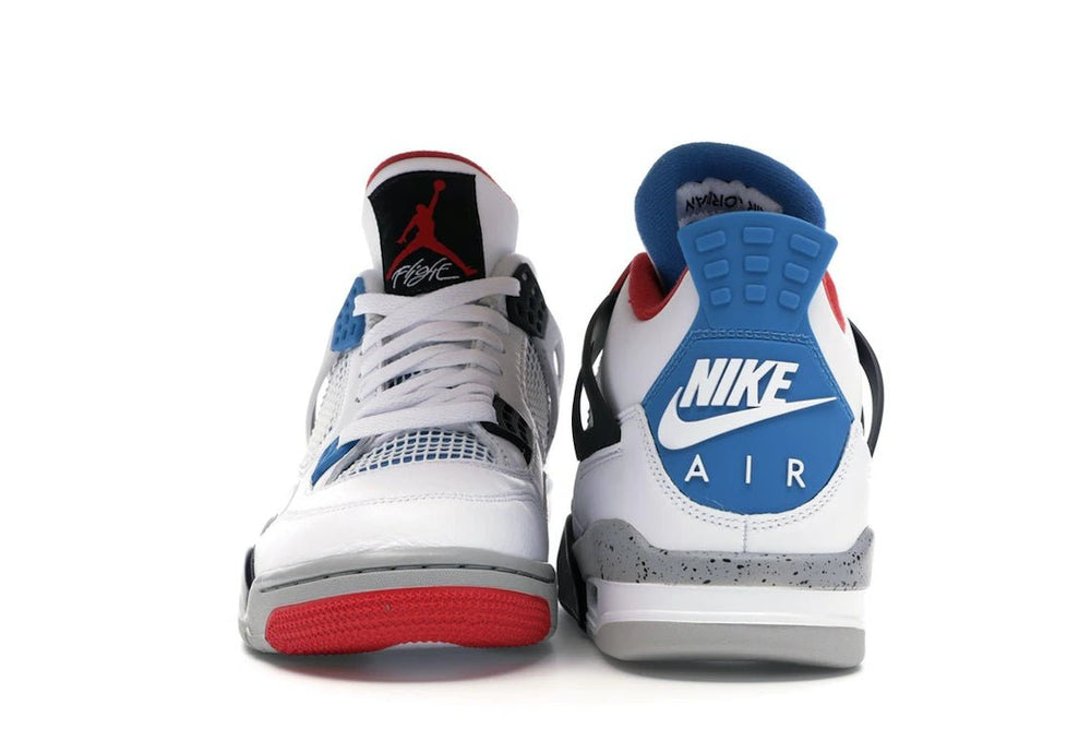 Jordan 4 Retro What The - Sneakers - Jawns on Fire Sneakers & Shoes