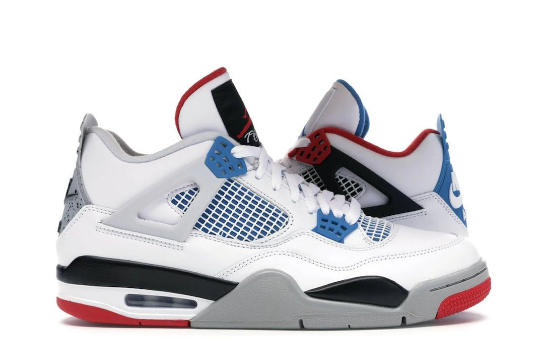Jordan 4 Retro What The - Sneakers - Jawns on Fire Sneakers &amp; Shoes