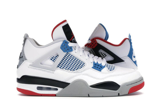Jordan 4 Retro What The - Sneakers - Jawns on Fire Sneakers &amp; Shoes