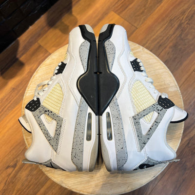 Jordan 4 Retro 'White Cement' 1999 - Gently Enjoyed (Used) Men 10.5 - Mid Sneaker - Jawns on Fire Sneakers & Streetwear