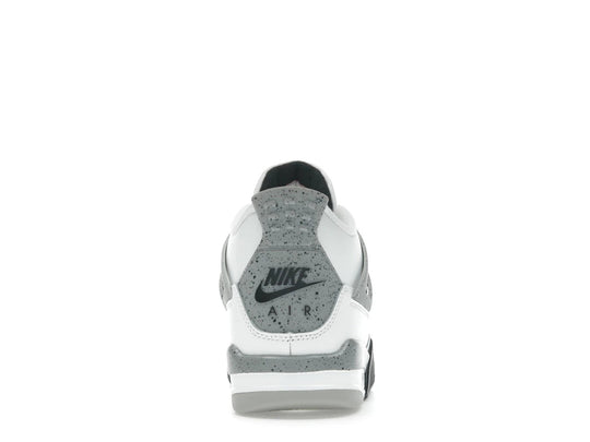 Jordan 4 Retro White Cement (2025) (GS) - Sneakers - Jawns on Fire Sneakers &amp; Shoes